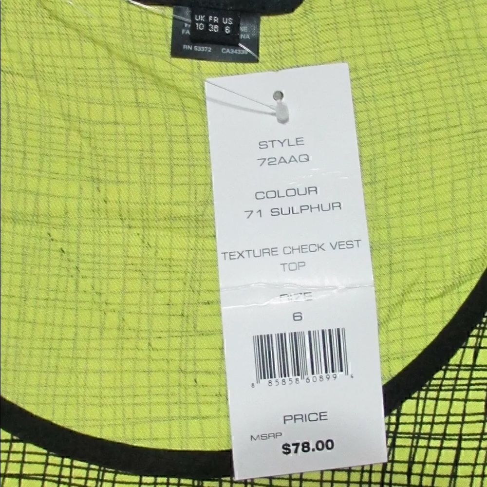 French‎ Connection Tank Top - Picture 6 of 6